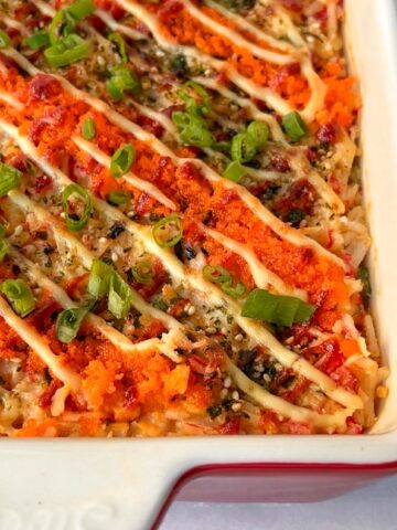 sushi bake