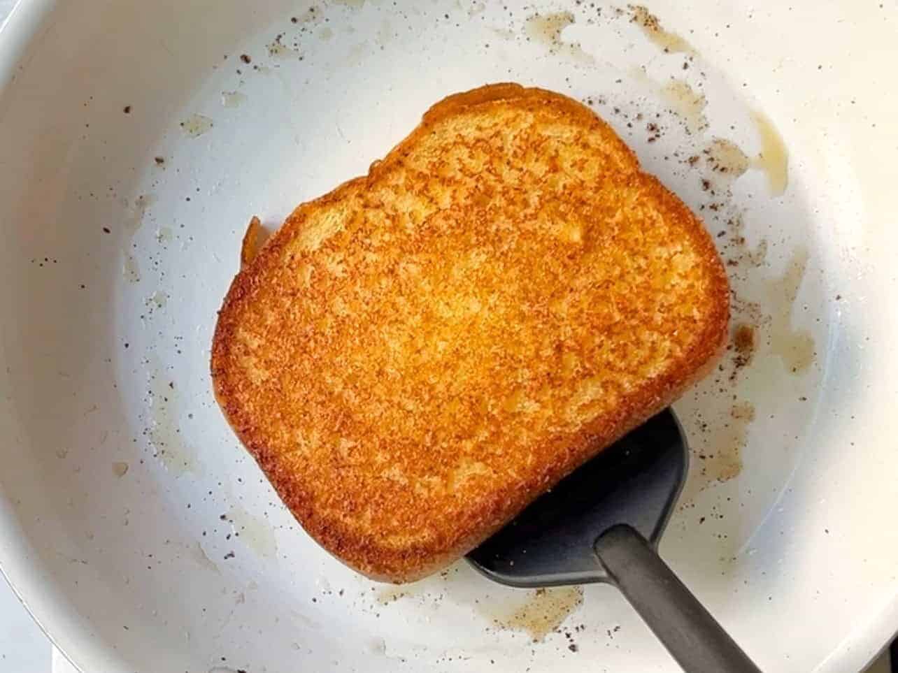 Sizzler copycat cheese toast is done