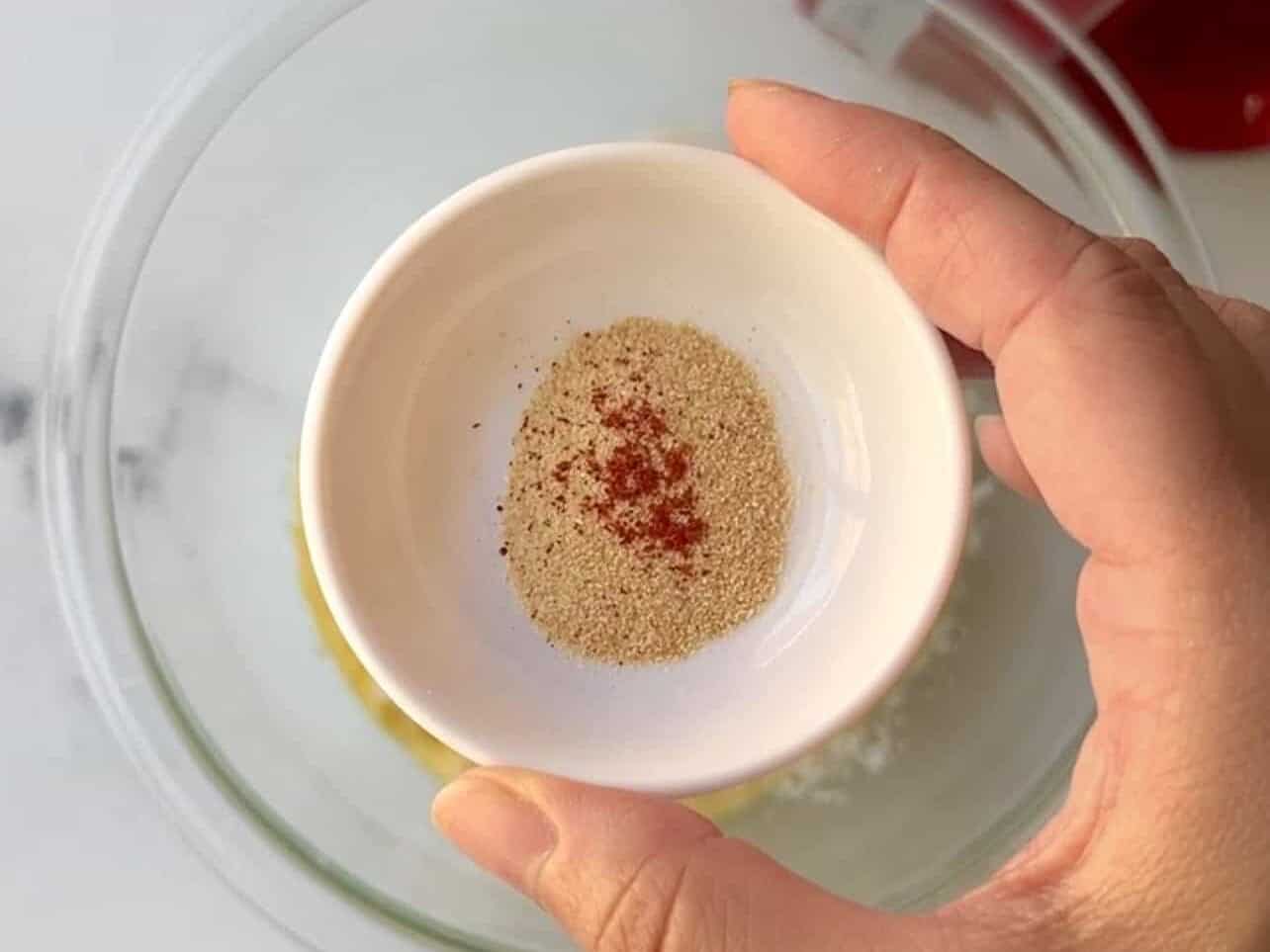 garlic powder and paprika