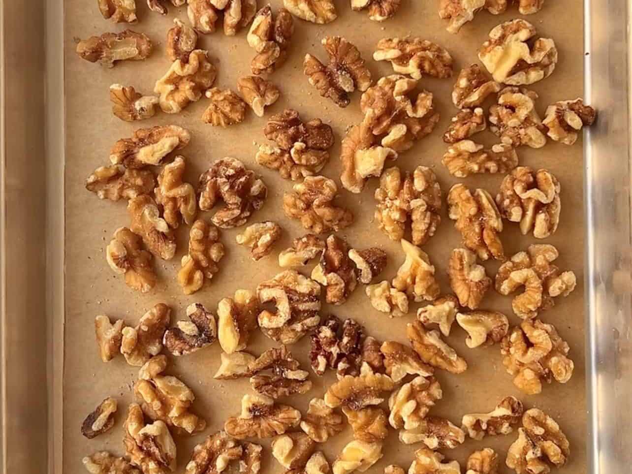 make toasted walnuts to add to chocolate chip walnut cookies