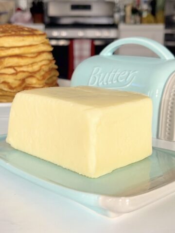 homemade butter