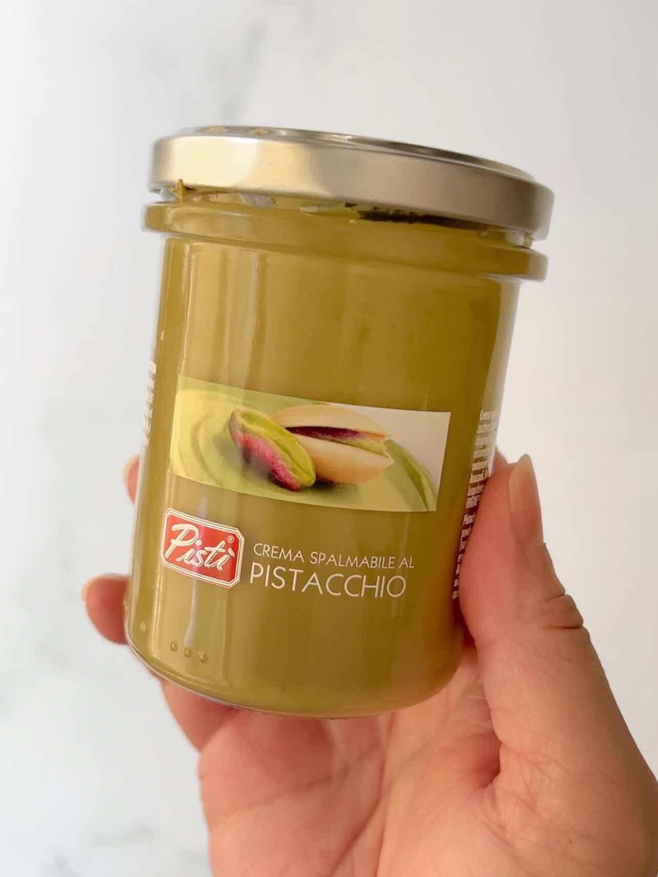 Jar of Pisti pistachio cream