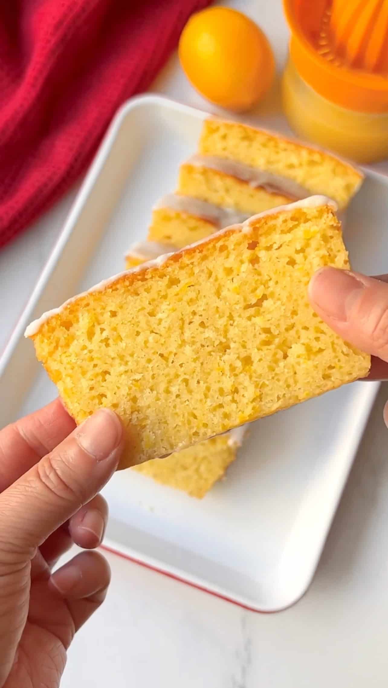 Slice of Starbucks Copycat Lemon Loaf