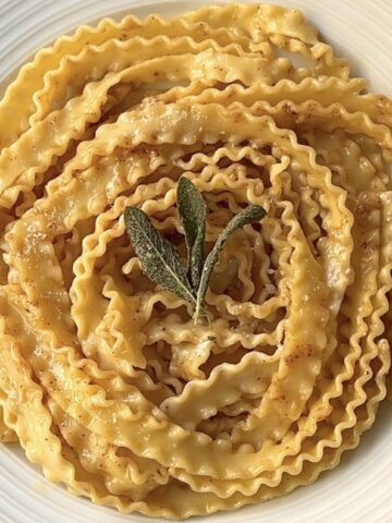 Sage Brown Butter Brie Pasta