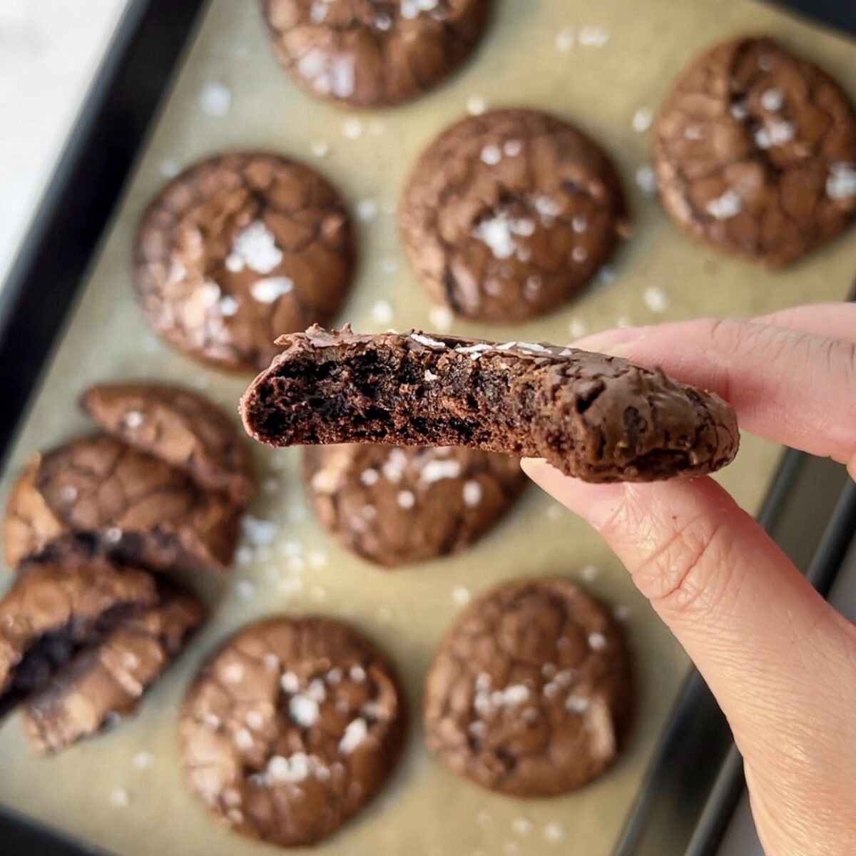 Brownie Cookies (No Chilling Required)