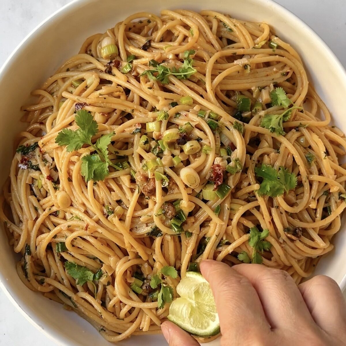Garlic Butter Chili Crisp Pasta