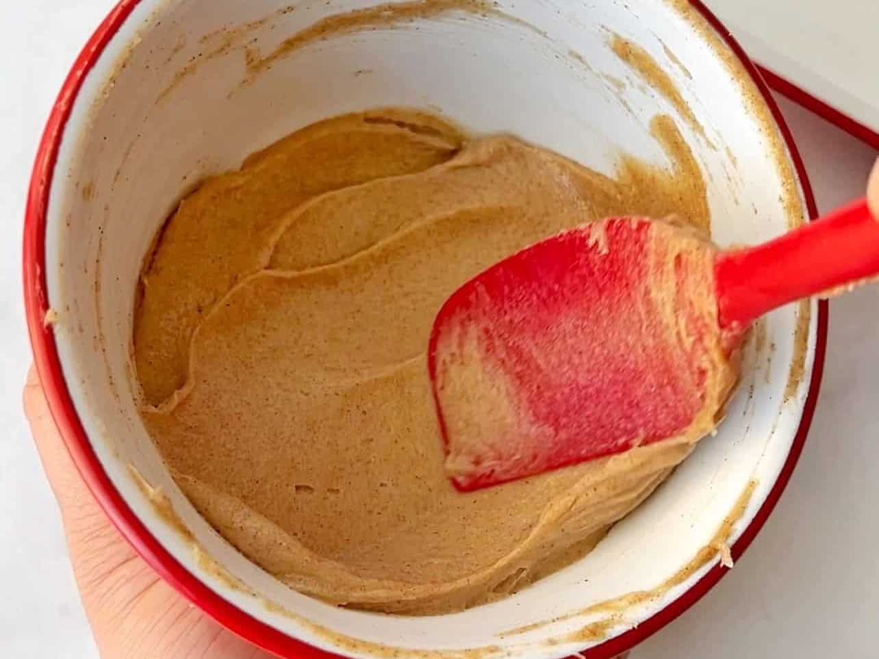 stir butter until it's smooth consistency