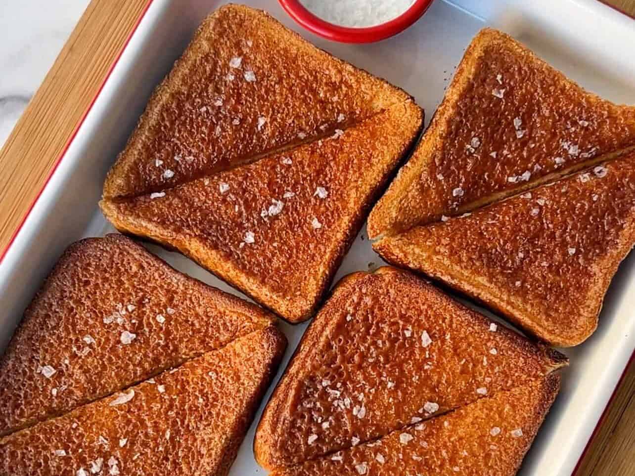 crunchy cinnamon toast