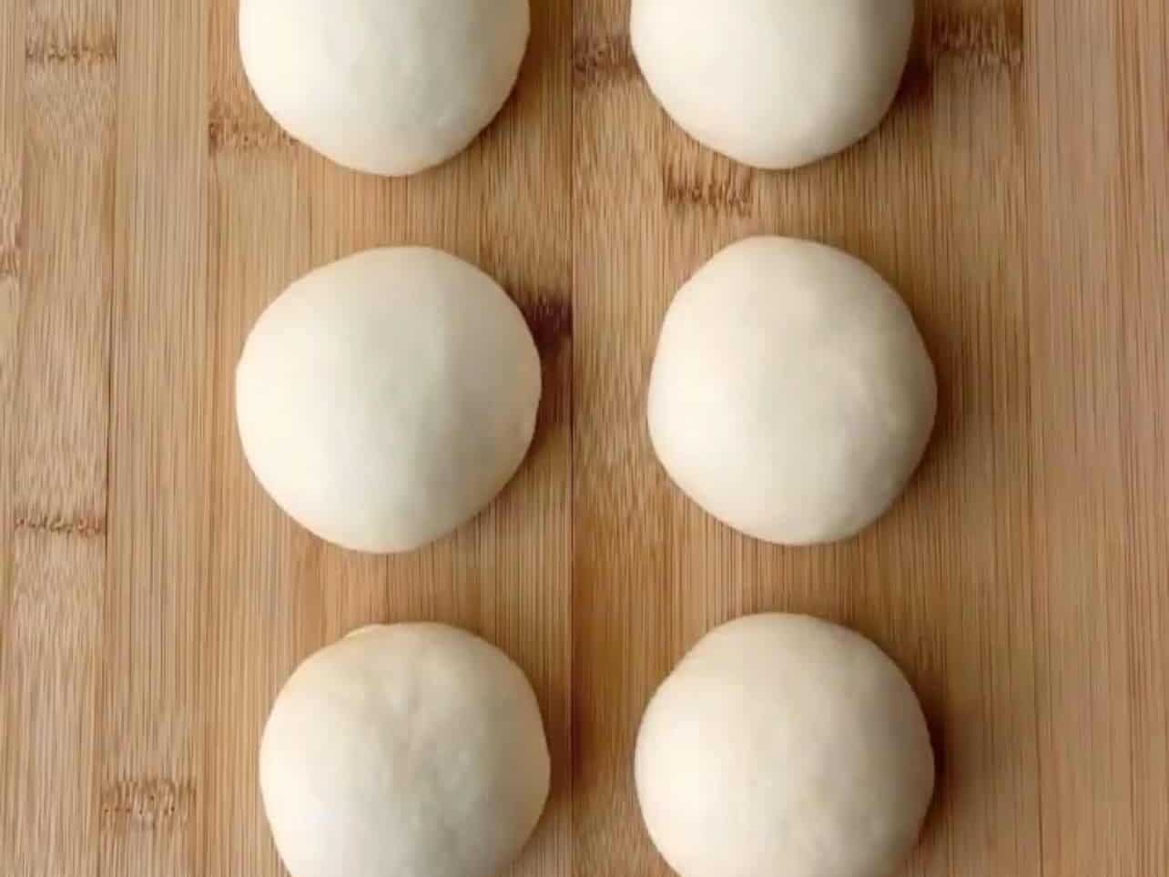 proofing round dough balls