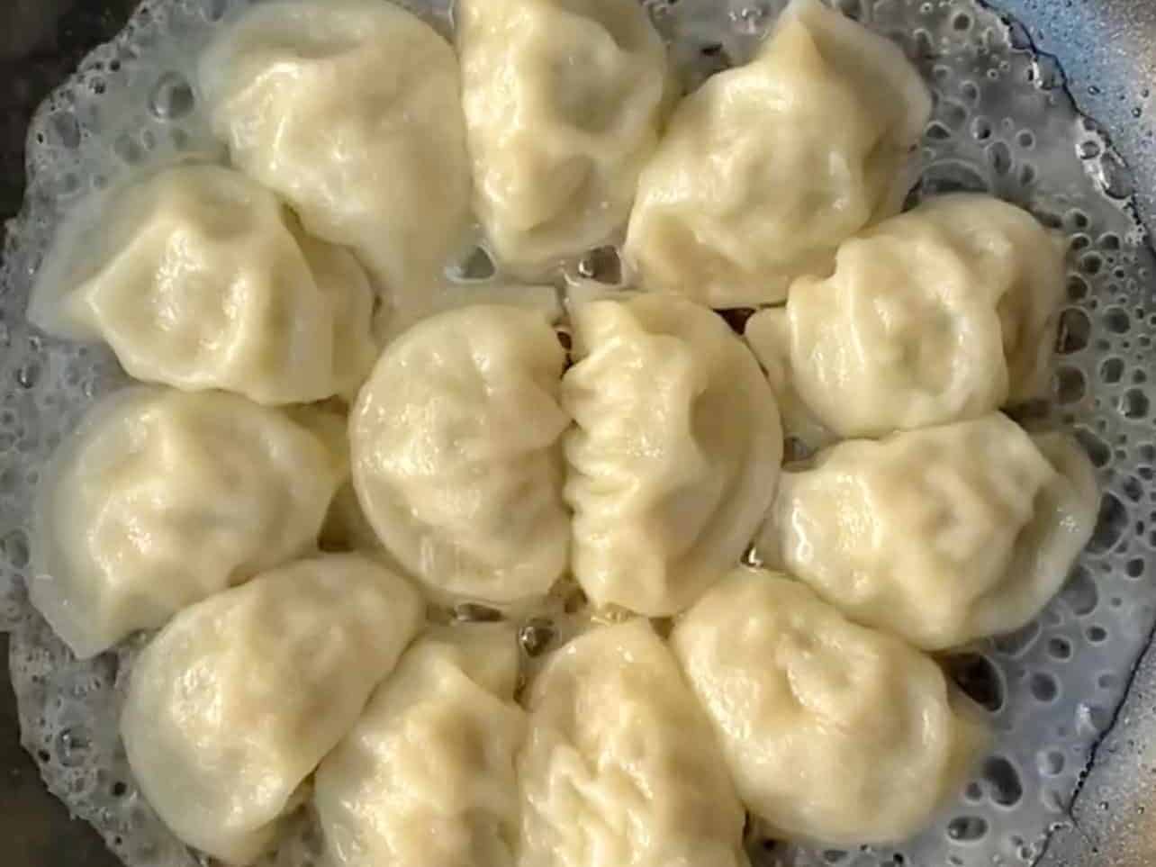use any dumplings to make crispy skirt