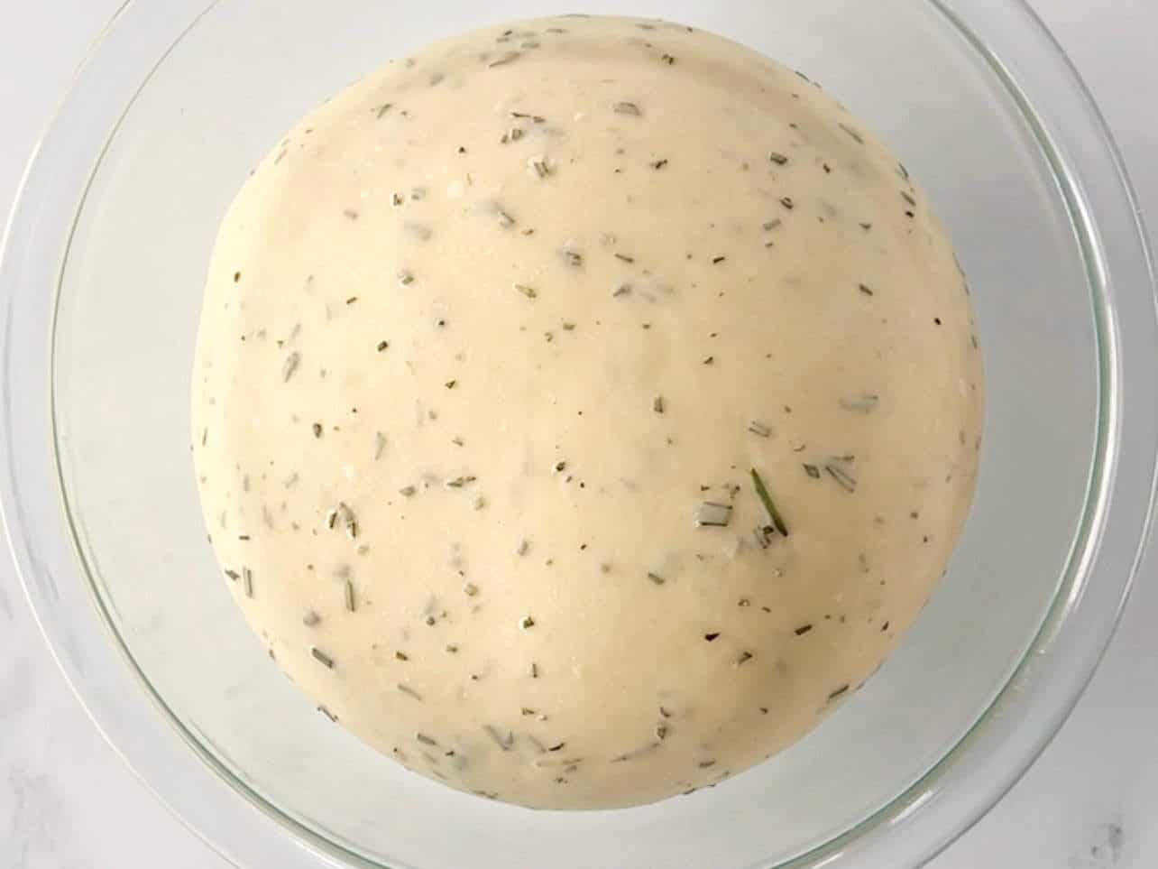 allow dough to rise double in volume