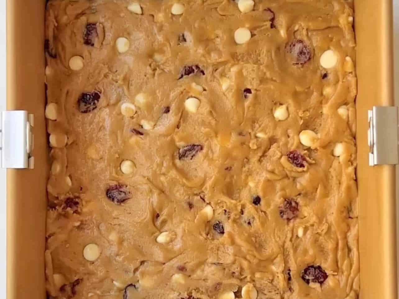 bake blondie for starbucks copycat cranberry bliss bars