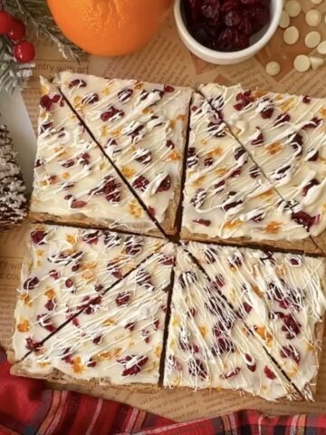 starbucks copycat cranberry bliss bars