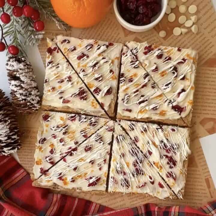 starbucks copycat cranberry bliss bars