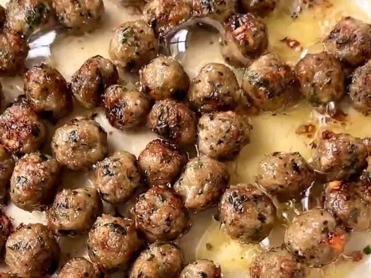 browning mini meatballs