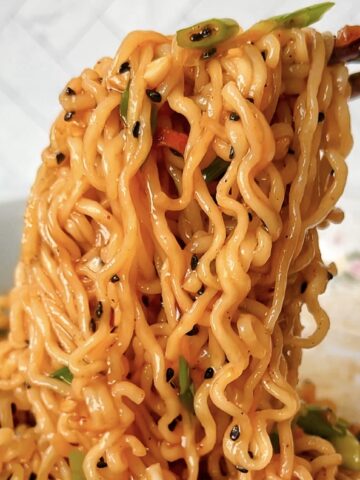 shin ramyun garlic oil