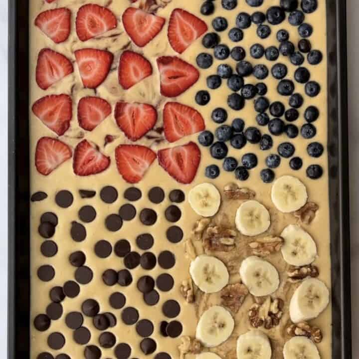 sheet pan pancakes