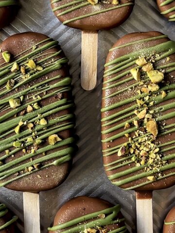 Dubai pistachio ice cream bars