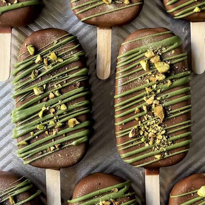 Dubai pistachio ice cream bars