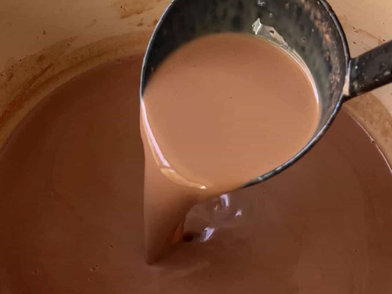 creamy hot cocoa
