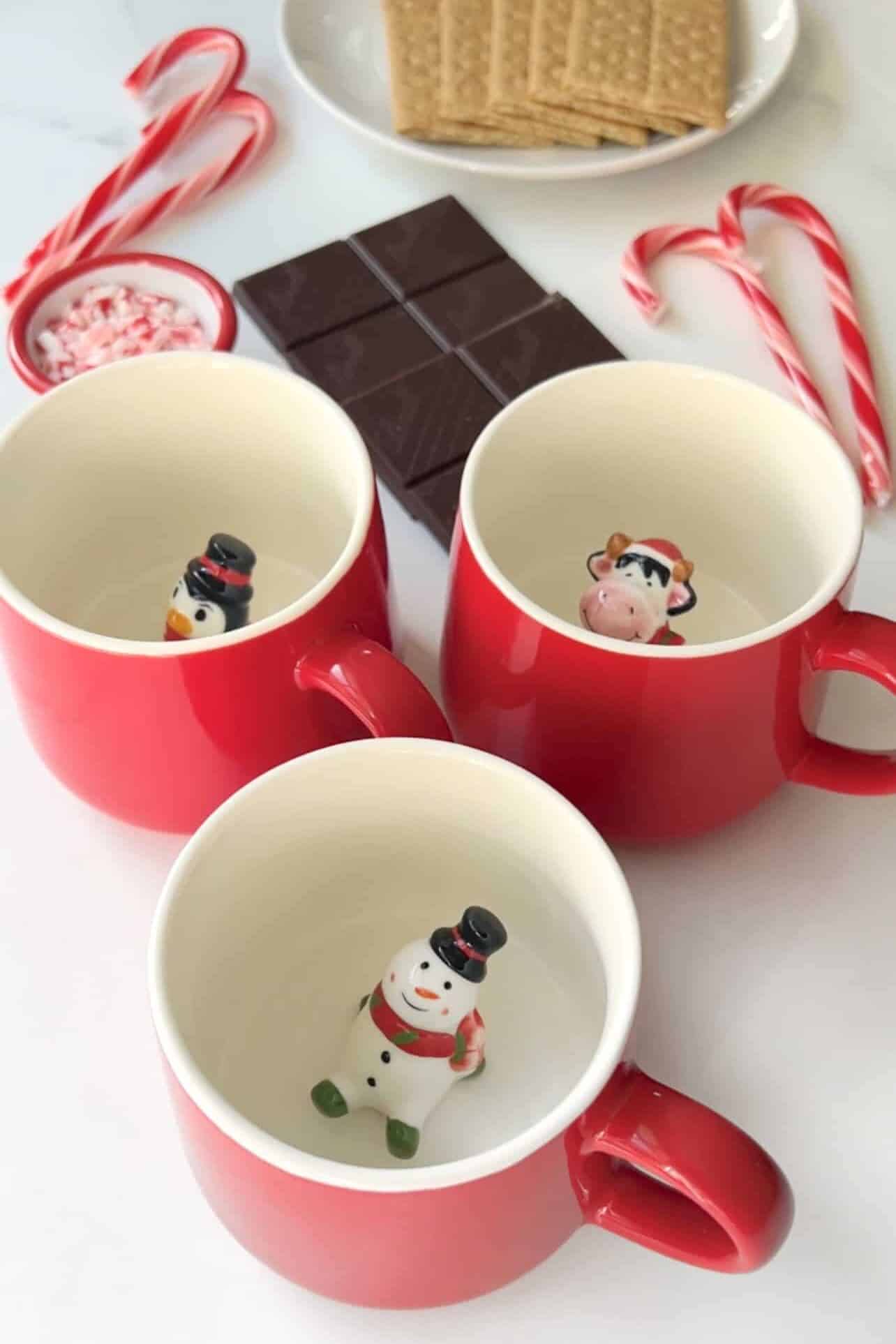 hot cocoa mug set