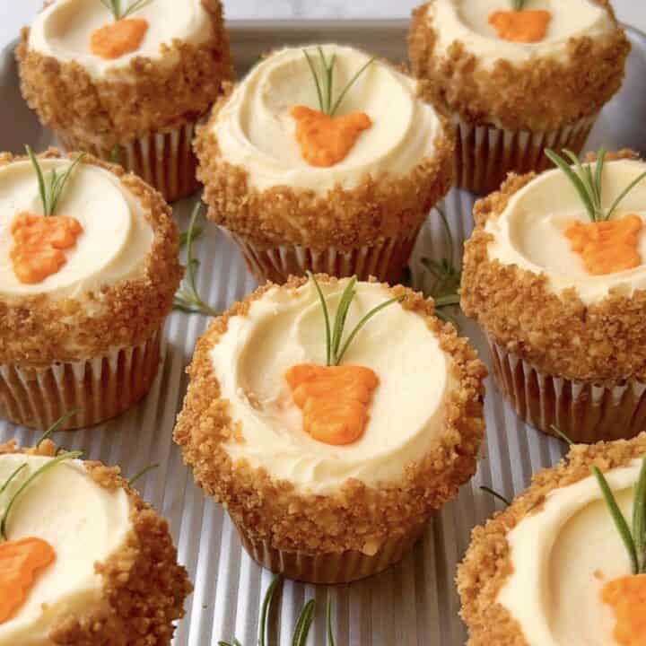 carrot cake cupcakes