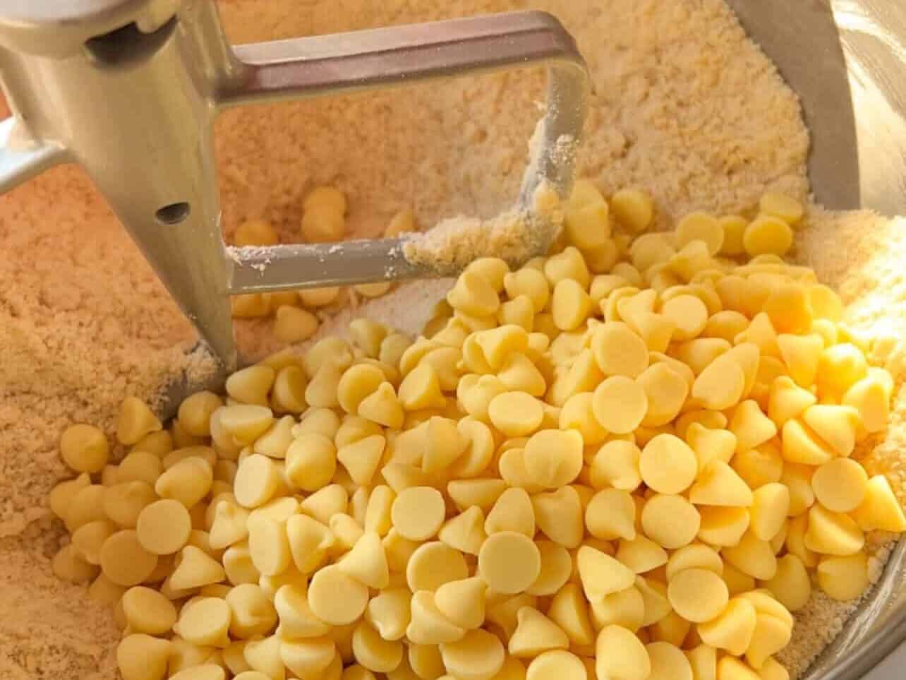 use lemon chips for levain lemon cookies