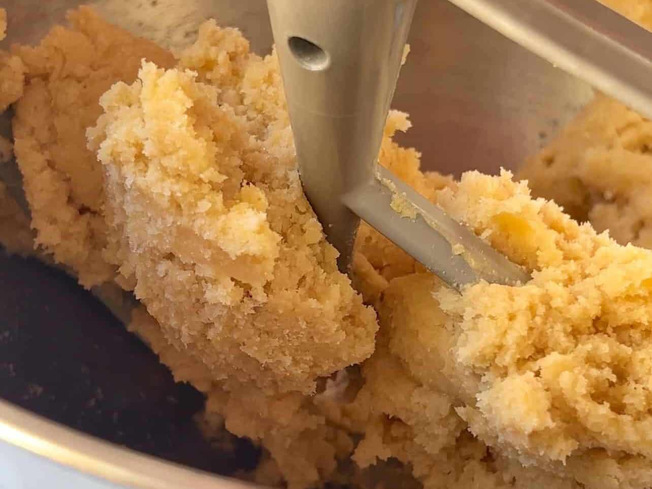 avoid over-creaming butter and sugar