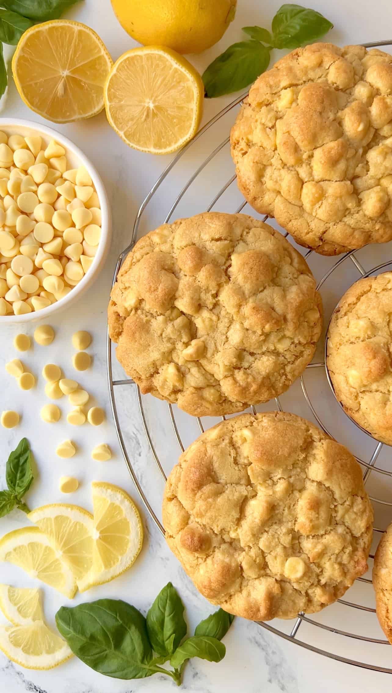 levain inspired lemon cookies 