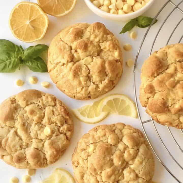 levain lemon cookies