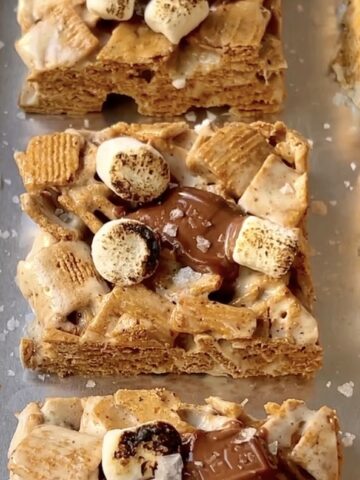 Gooey S'mores Cereal Treats