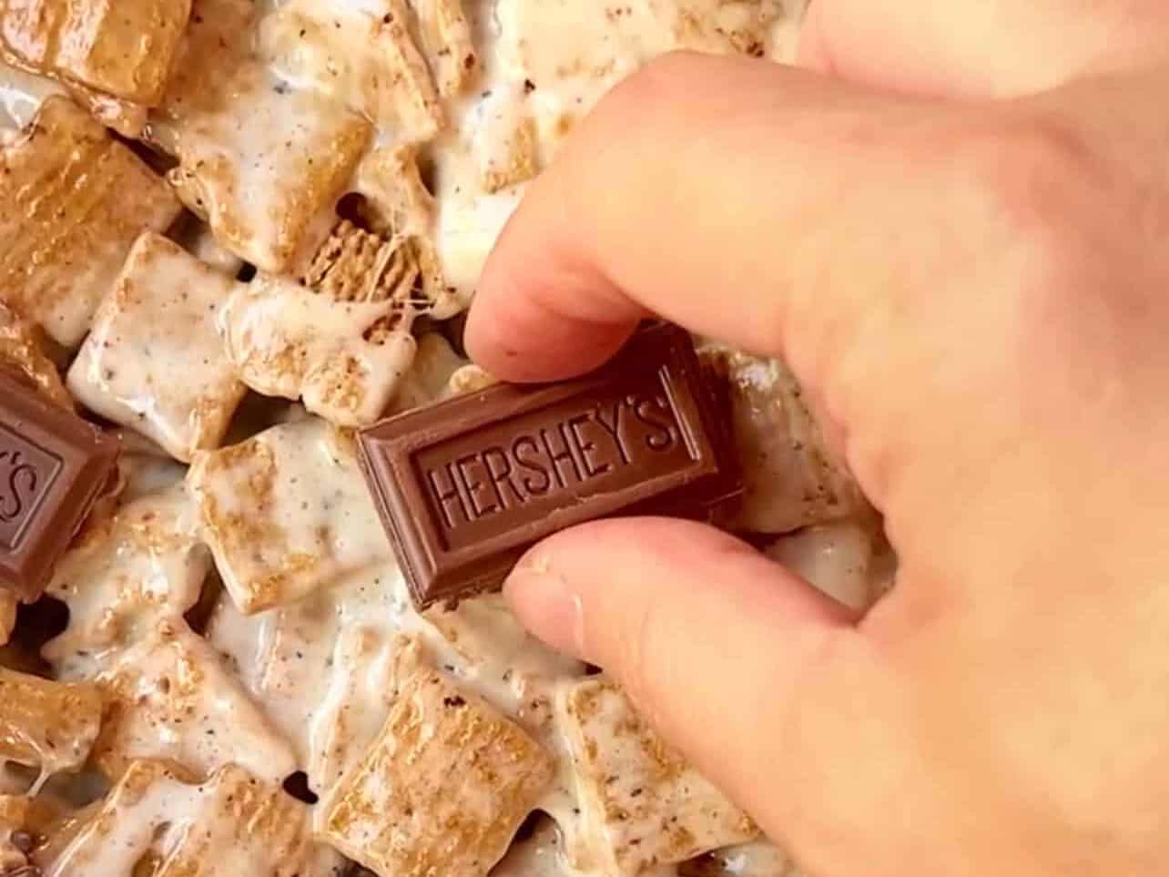 using Hershey's bars