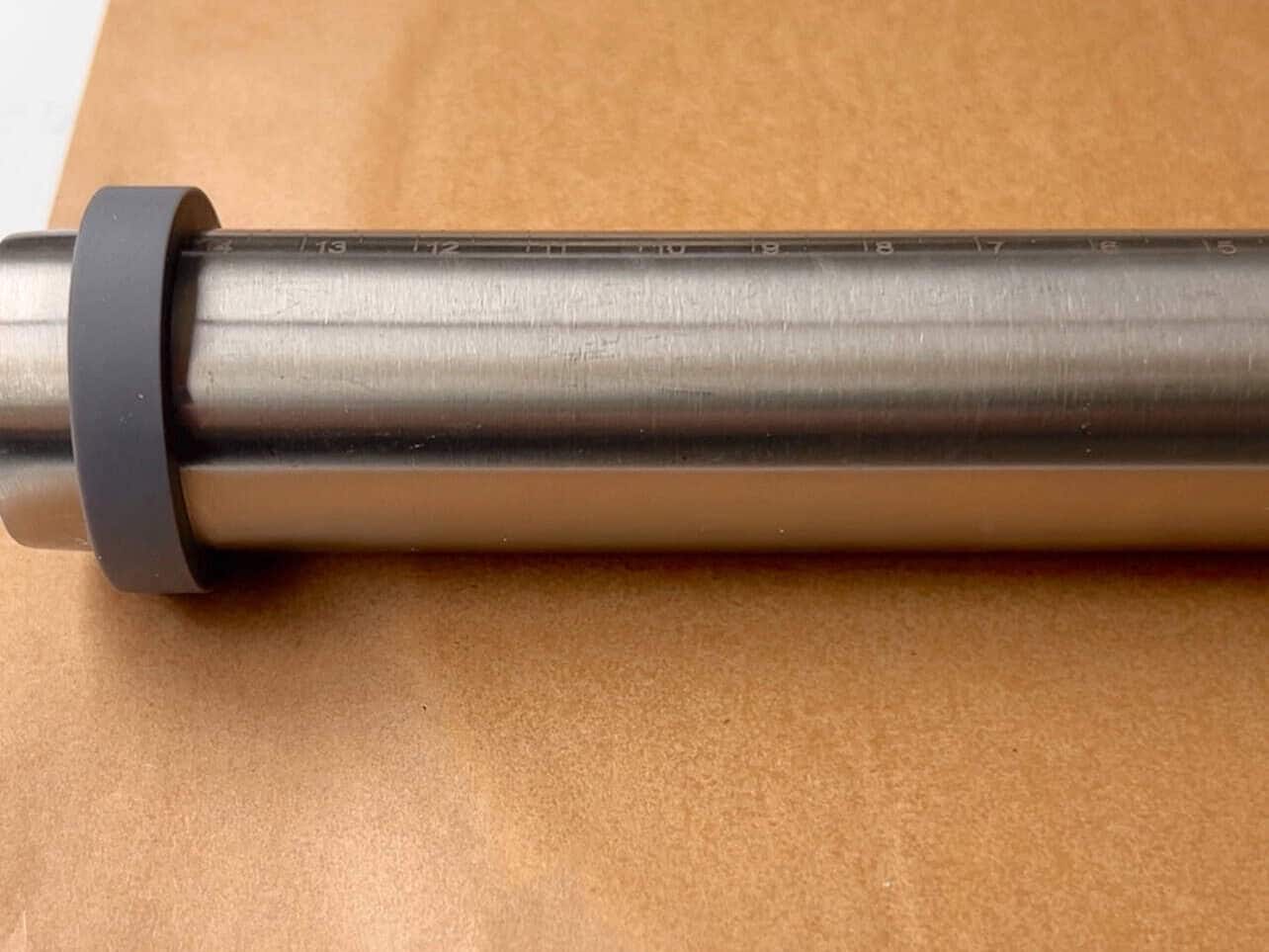 rolling cookie dough using a rolling pin